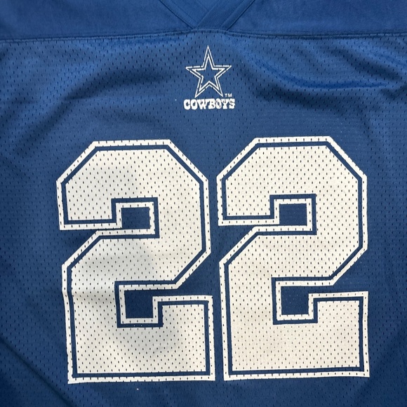 Vintage Starter Jersey Emmmitt Smith Cowboys Men XL #22 Nylon 1995 - Picture 8 of 11